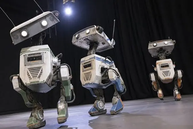 Disney Research bipedal robots